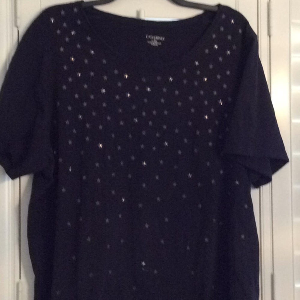 Star studded tee shirt